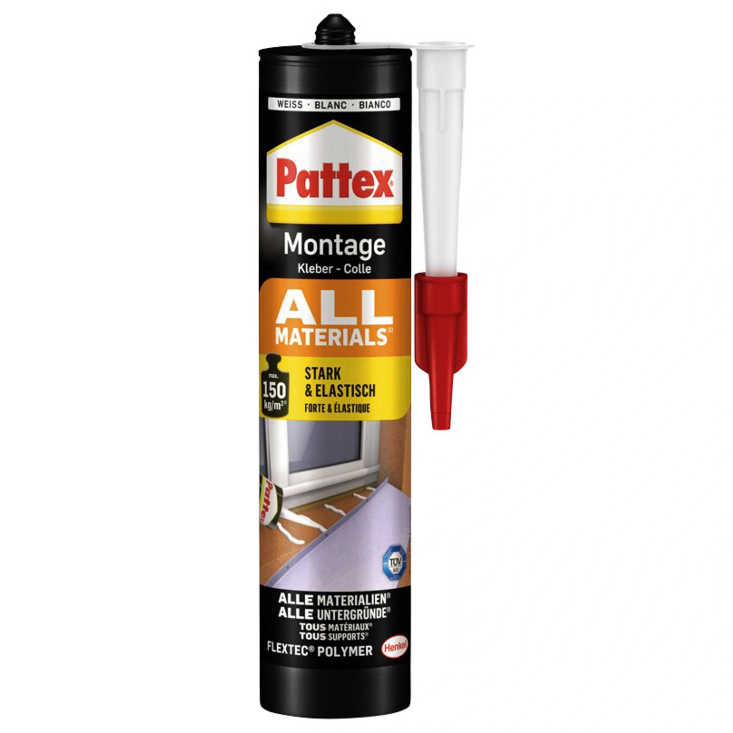 PATTEX Montagekleber »All Materials«, weiß, 450 g