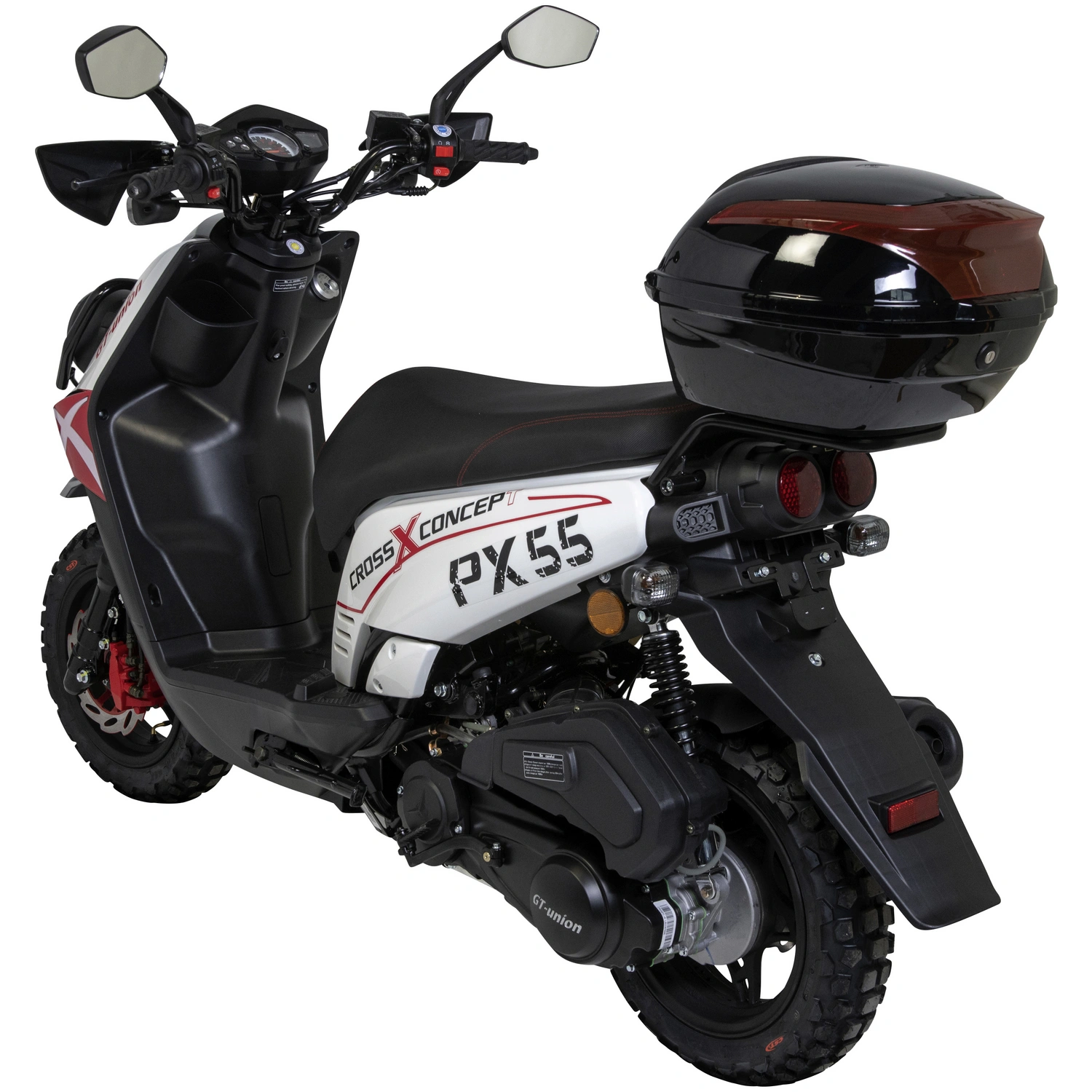 km/h, 5 Cross-Concept«, cm³, 45 55 UNION GT Euro »PX Motorroller 50