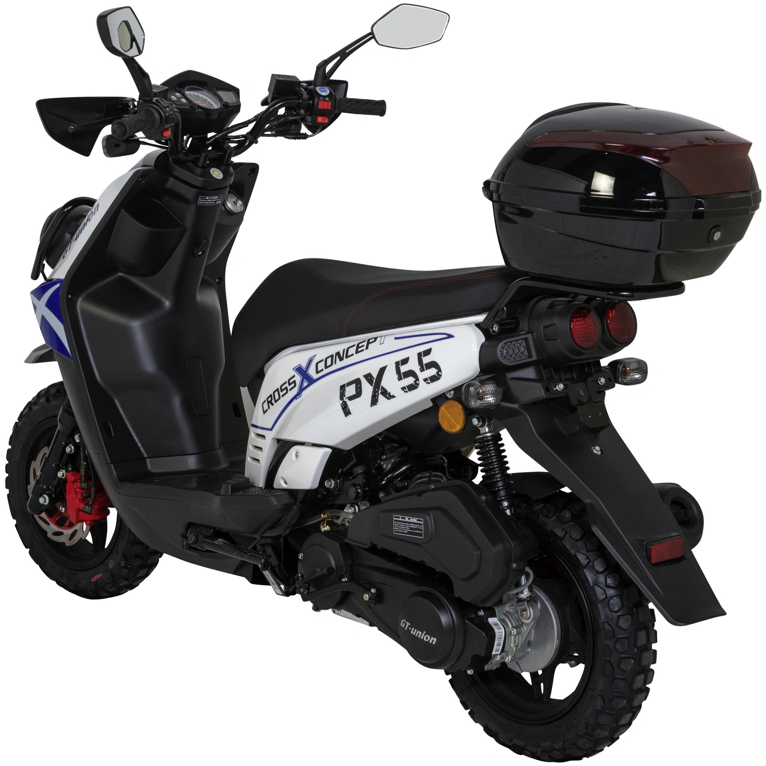 GT UNION Motorroller »PX 55 Euro cm³, km/h, 5 45 50 Cross-Concept«