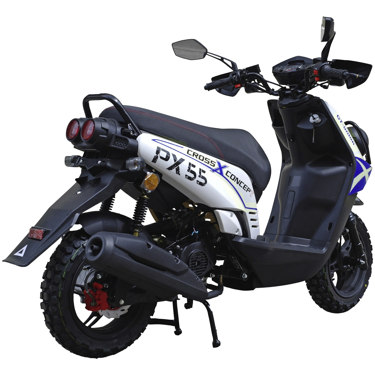GT UNION Motorroller »PX 55 50 5 Euro km/h, cm³, Cross-Concept«, 45