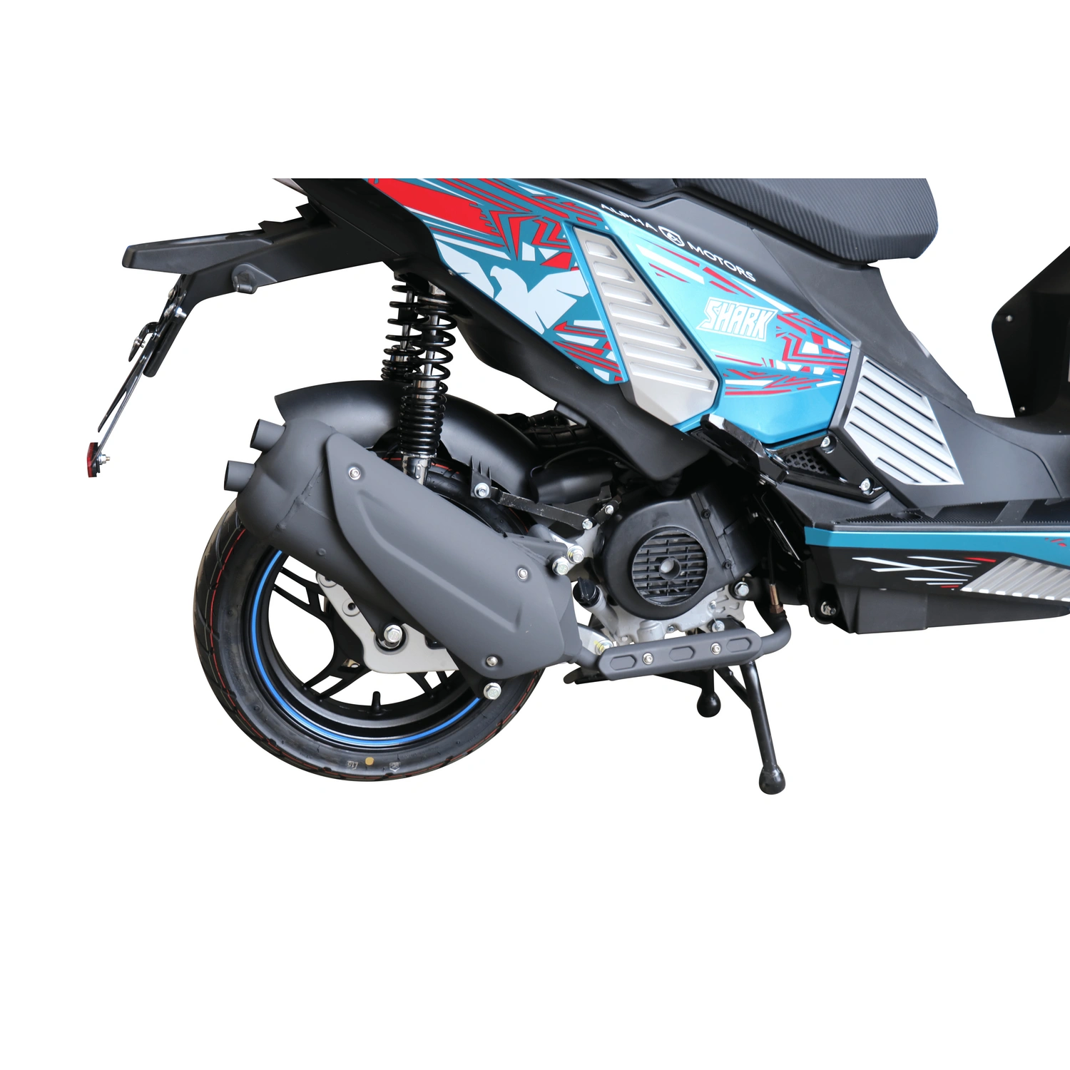 50 Motorroller 45km/h, cm³, MOTORS 5 »Shark«, Euro ALPHA