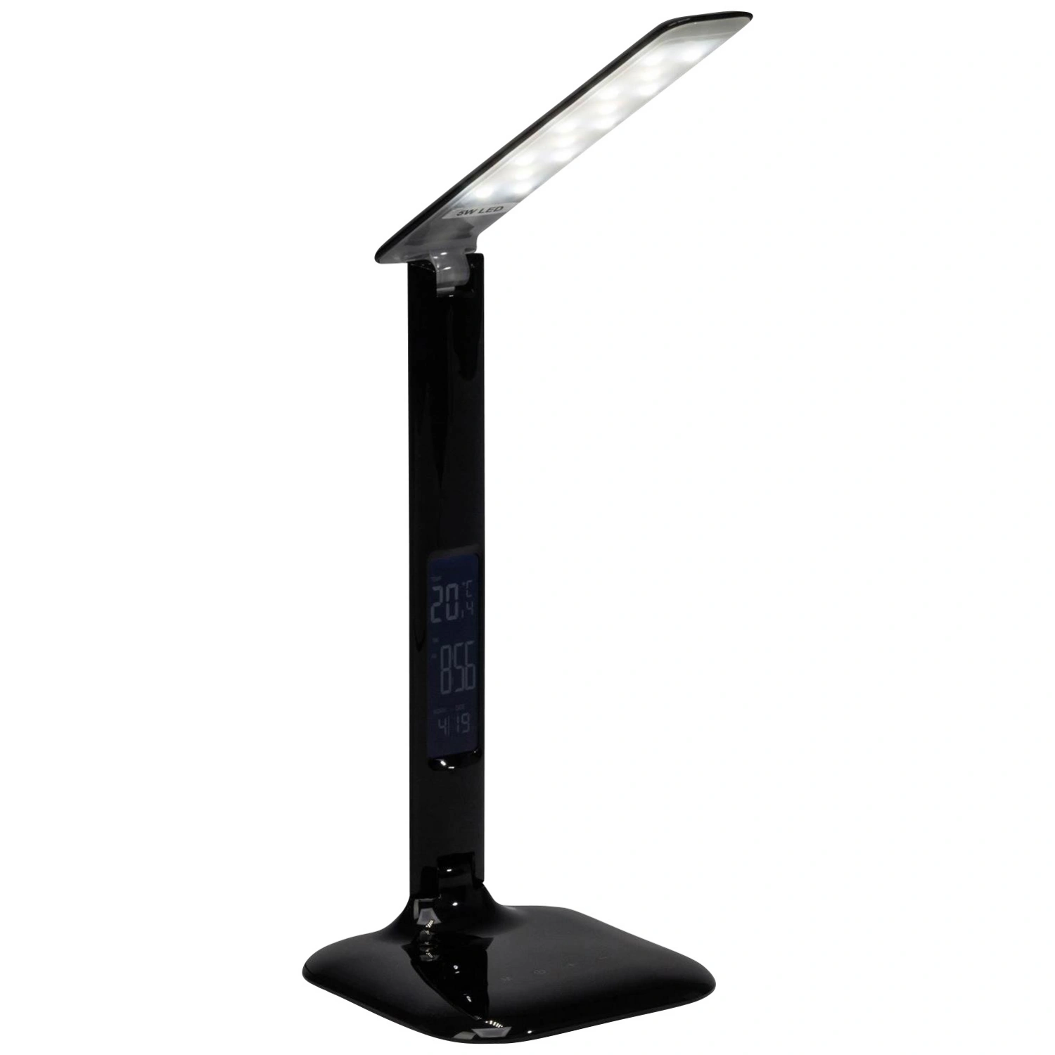 BRILLIANT Schreibtischlampe »Glenn«, cm 55 inkl. tageslicht-, Leuchtmittel, neutralweiß, LED, und Höhe: warm- Integrierte