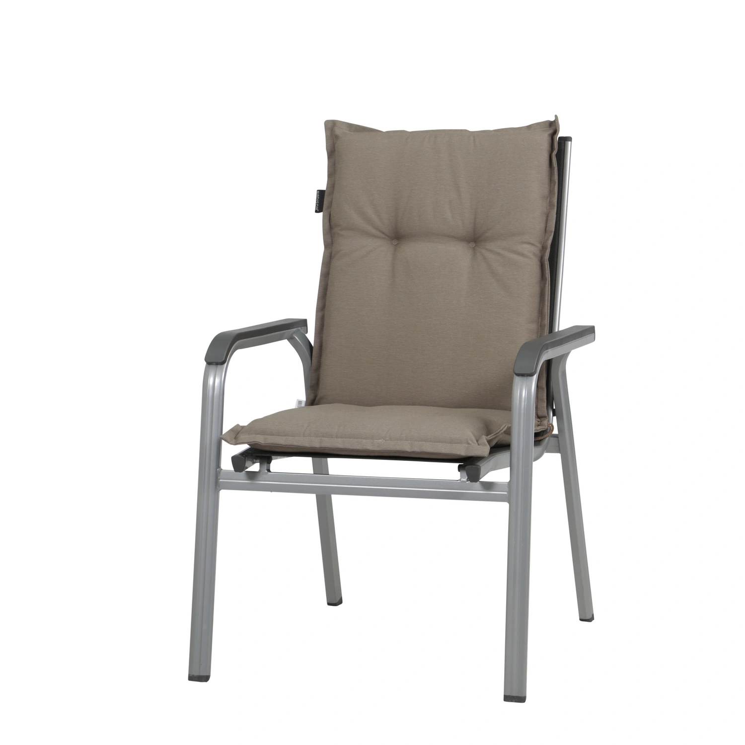 MADISON Sesselauflage, Auflage, grau, Uni, BxL: 50 x 105 cm