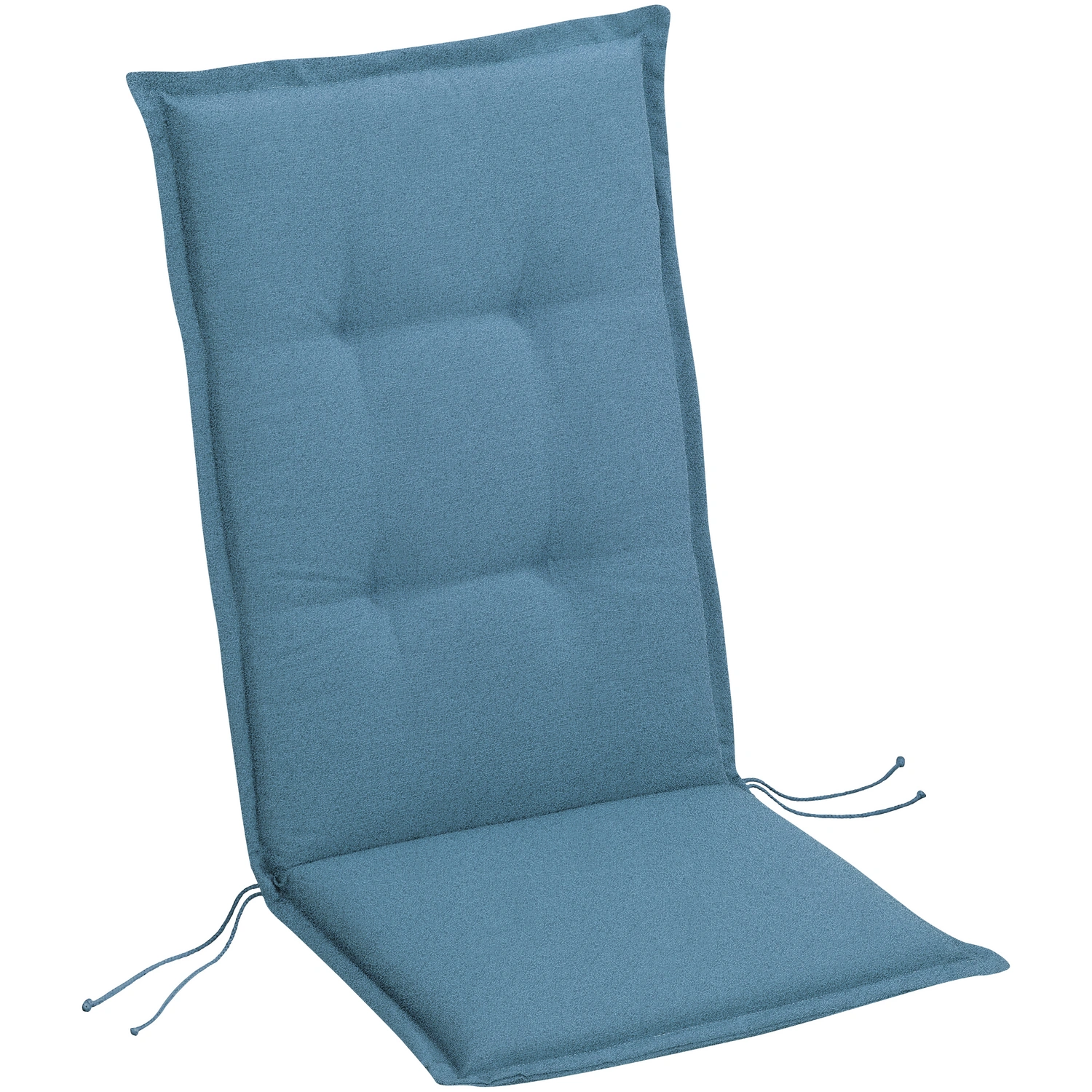 BEST Sesselauflage »Selection-Line«, Niederlehner, blau, Uni, BxL: 50 x 100  cm