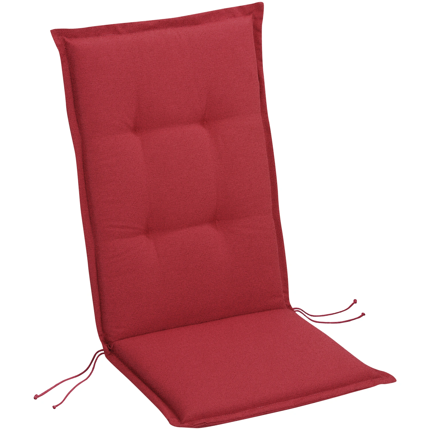 BEST Sesselauflage 50 cm »Selection-Line«, rot, 120 x BxL