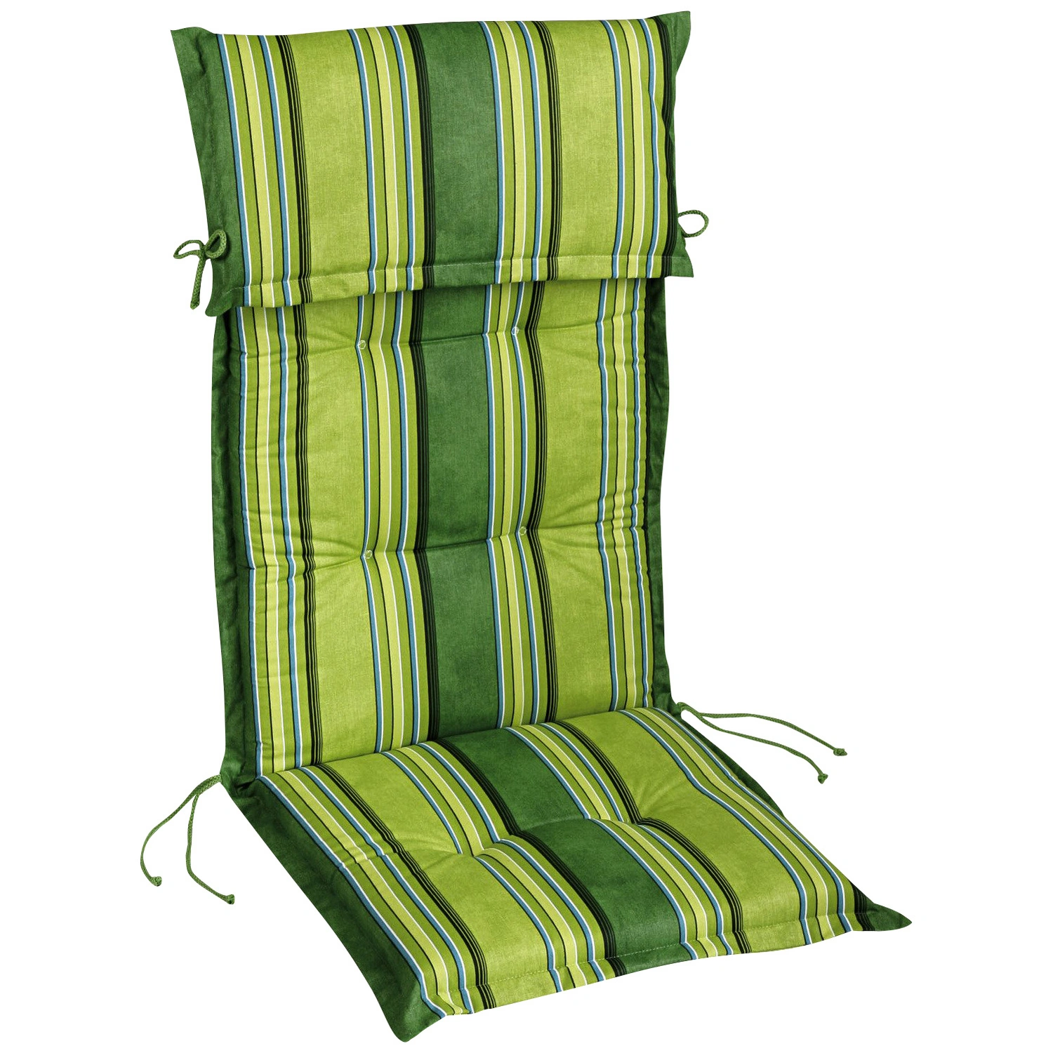 BEST Sesselauflage »Trend-Line«, grün/grau/blau, BxL: 50 x 120 cm