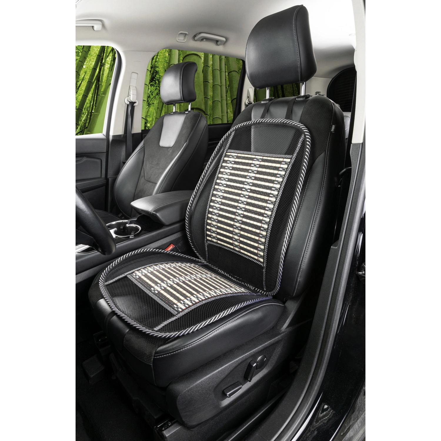 CarComfort Sitzauflage »Bamboo«, Polyester 