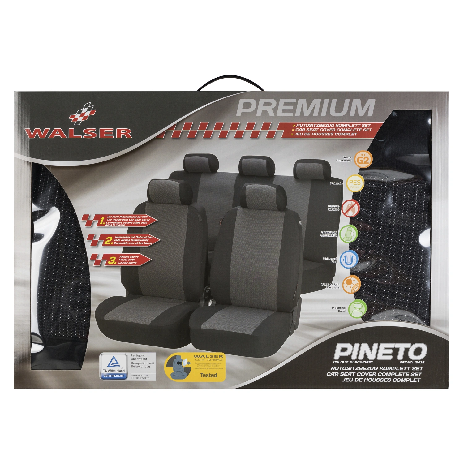 Sitzbezug Polyester WALSER »Pineto«,