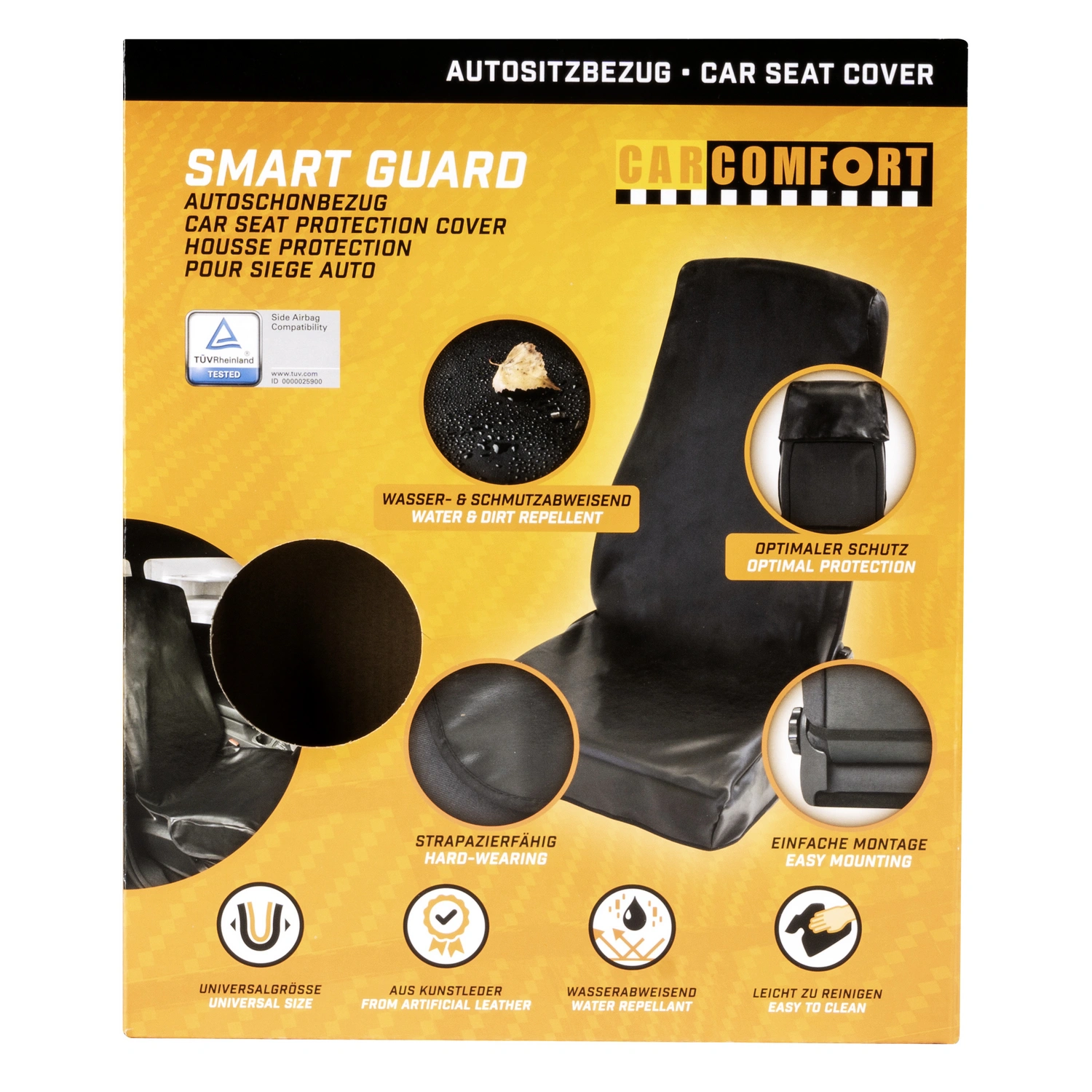 CarComfort Sitzbezug »Smart Guard«, Kunststoff 