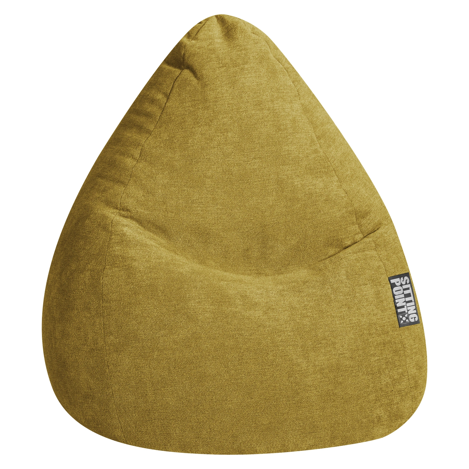 »Beanbag Sitting 110 70 XL«, gelb, BxH: Sitzsack Point Alfa x cm
