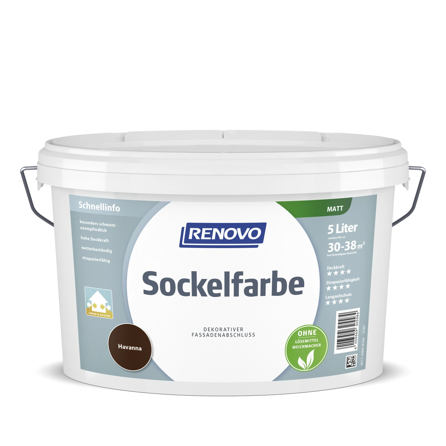 RENOVO Sockelfarbe matt, dunkelbraun - hagebau.de