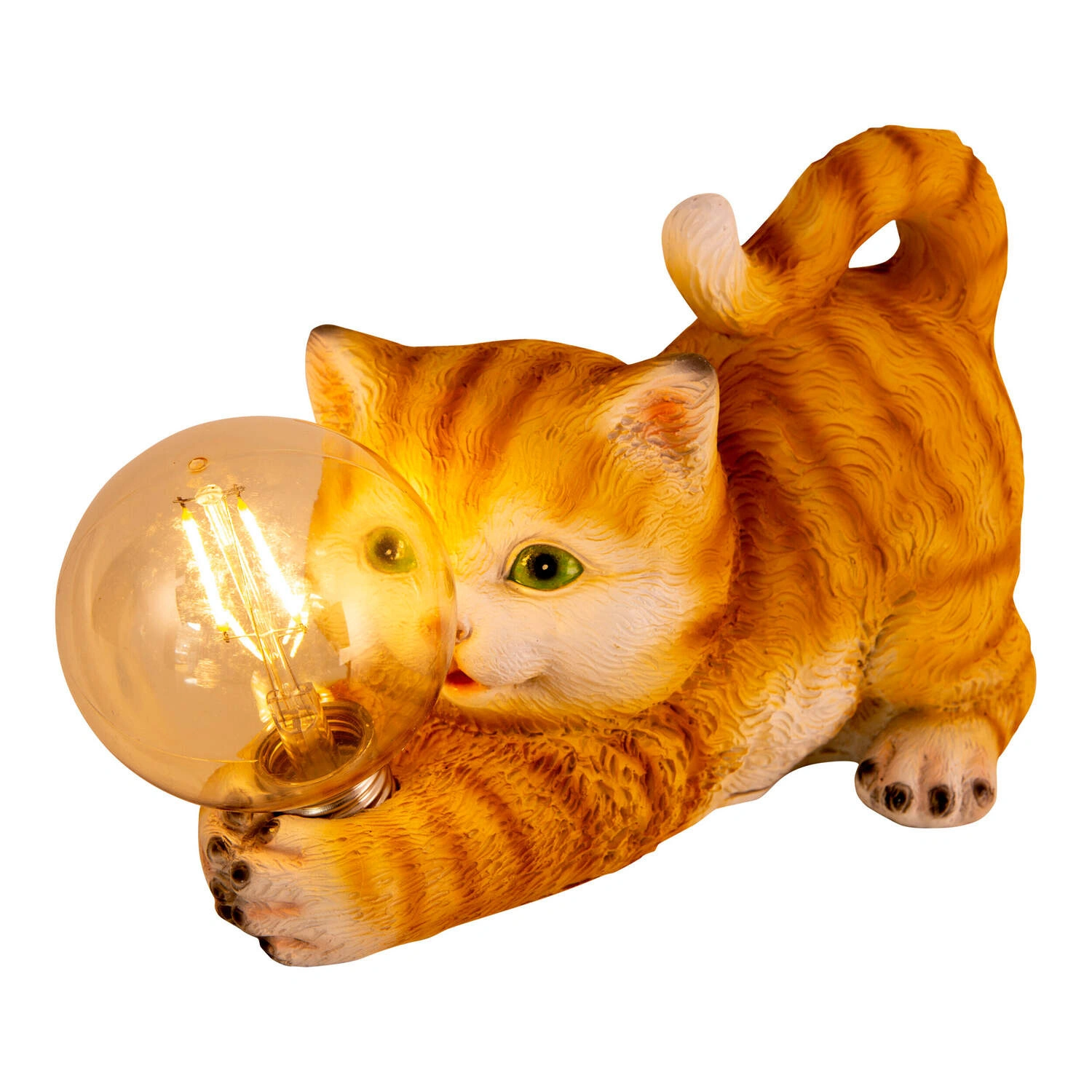NÄVE Katze, Solarleuchte, Kunststoff LED, Ah, 0,2