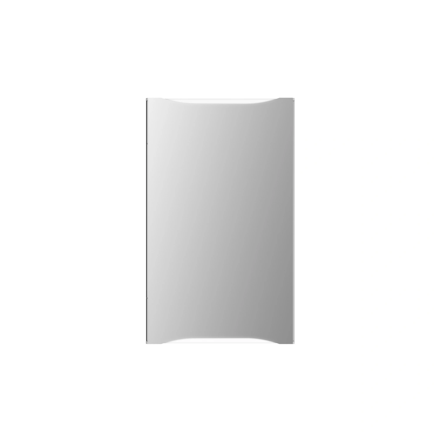 JOKEY Spiegelschrank, BxHxT: 44,6 x 73,5 x 16,8 cm, transparent/weiß