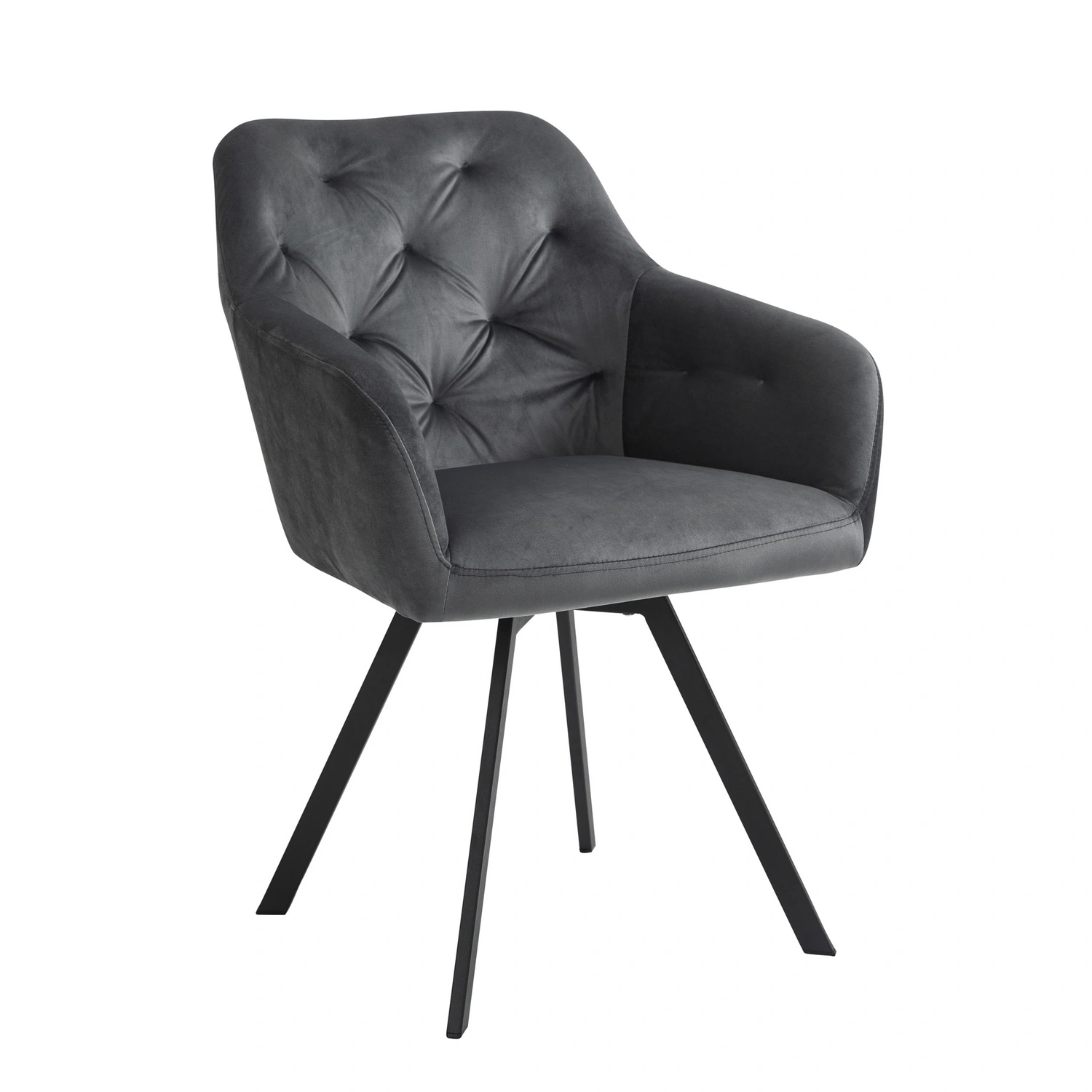 SalesFever Stuhl, Höhe: cm, 85 grau/schwarz