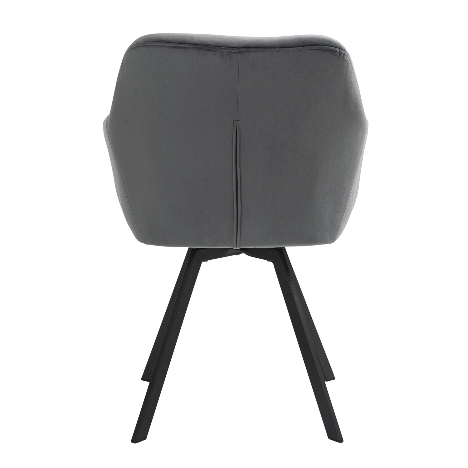 cm, Höhe: 85 Stuhl, SalesFever grau/schwarz