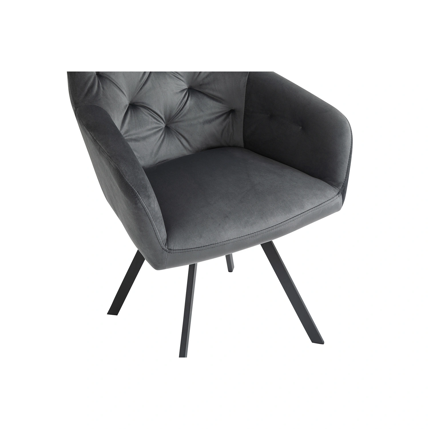 Höhe: Stuhl, SalesFever grau/schwarz cm, 85