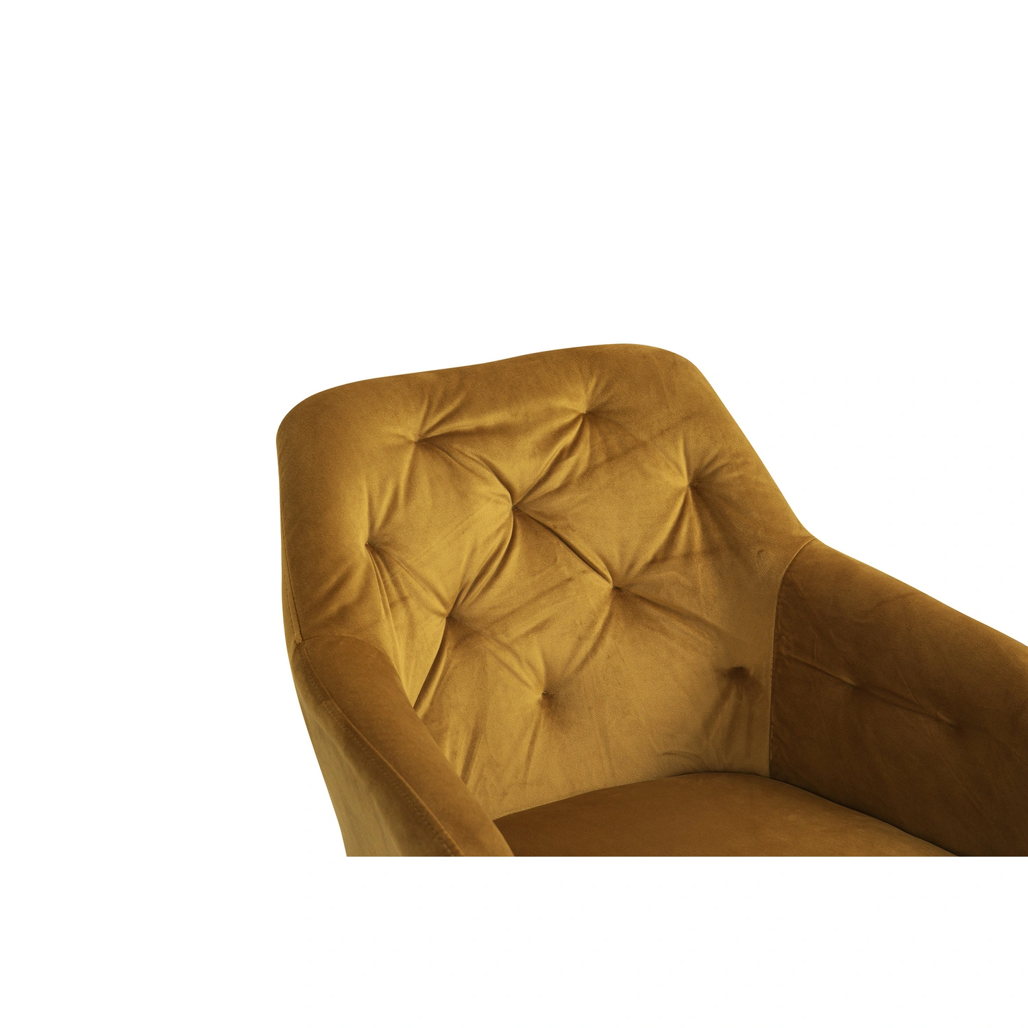 senffarben/schwarz 85 Höhe: Stuhl, SalesFever cm,