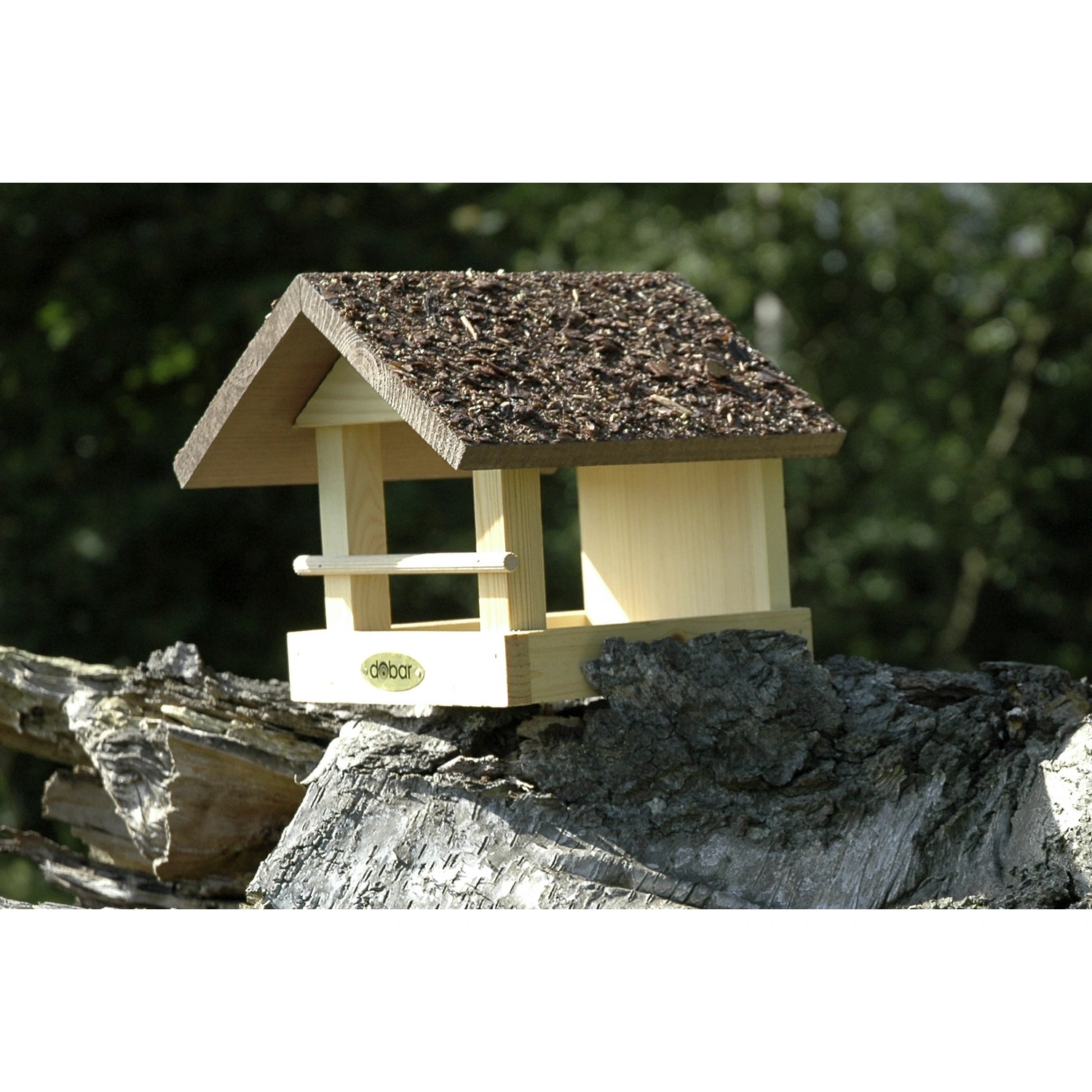 Vogelhaus, x cm, natur Holz, 22,5 18 x 20 BxHxT: DOBAR