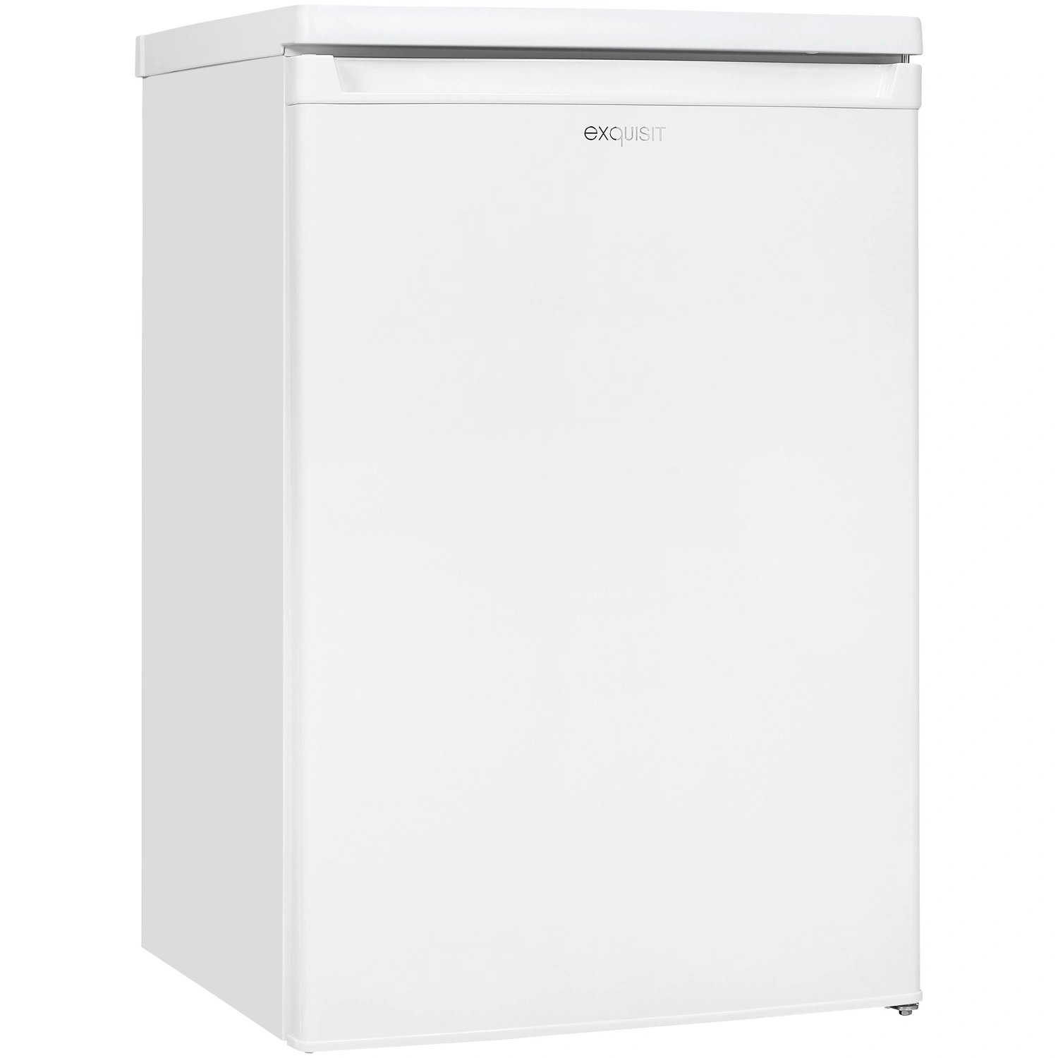 Exquisit Vollraumkühlschrank, BxHxL: 55 x 85,5 x 57 cm, 127 l, weiß