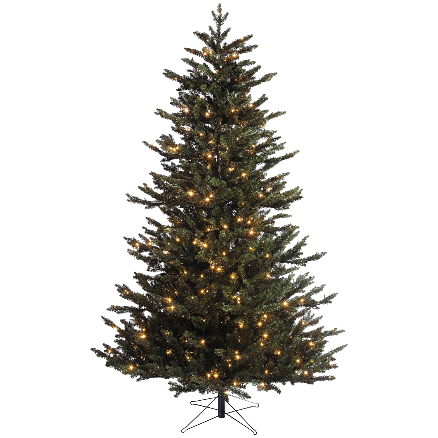 Black Box Trees Weihnachtsbaum »BB Naturals lit«, baumförmig, ø: 127 cm,  grün 