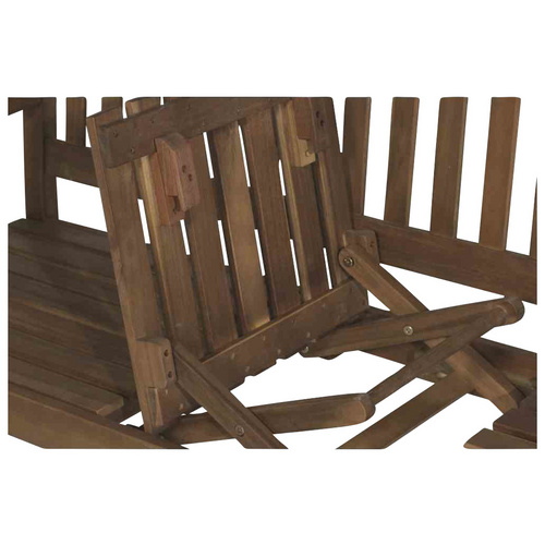 GARDAMO Bank, Holz, 2-Sitzer, BxHxT: 159...