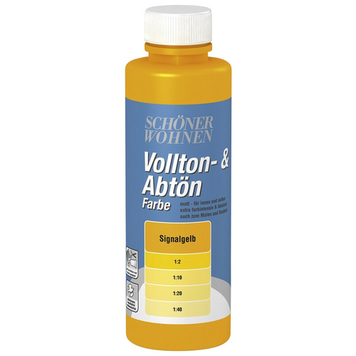Schöner Wohnen Voll-& Abtönfarbe 250 ml signalgelb