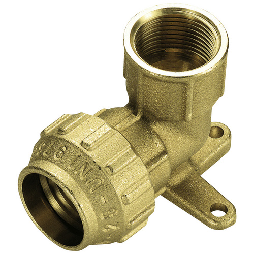 Cornat Mehrfarbig Klemmfitting 90 ° Winkel - Ø 25 Mm X Ig - Messing - Mit Einem Innengewinde - Dvgw Zertifiziert & Für Trinkwasser Zugelassen / T617025 - Image 3