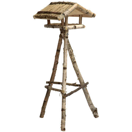 Dobar Vogelhaus Birke inkl. Ständer 46 x 48 x 128 cm, natur