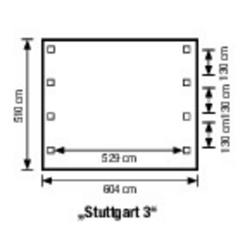 Mr. GARDENER Doppelcarport »Stuttgart 3...