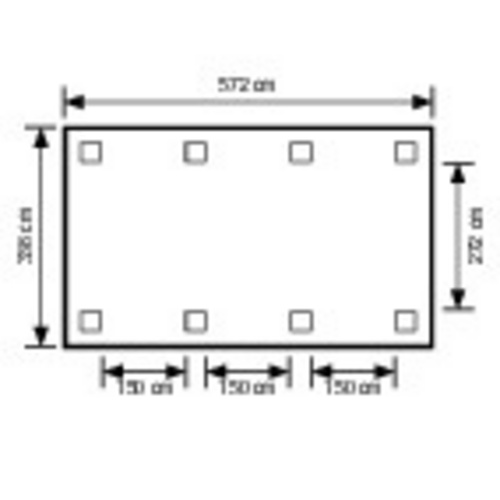 Mr. GARDENER Einzelcarport »Erding 1«,...