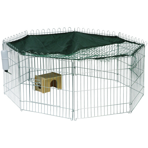 DOBAR Freilaufgehege, BxHxT: 135 x 56 x 135 cm, grün