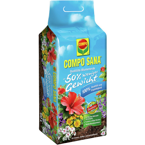 COMPO Blumenerde »COMPO SANA®«, für Blumen - braun