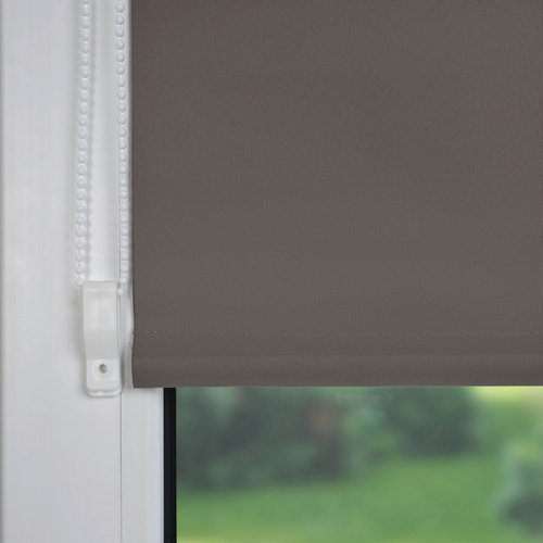 Thumbnail - LIEDECO Verdunkelungsrollo »Klemmfix«, braun, Polyester