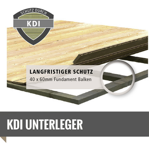 KARIBU Gartenhaus »Trittau 3«, Holz, B...