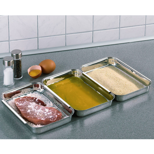 WENKO Panier-Set, 3-teilig - silberfarbe...