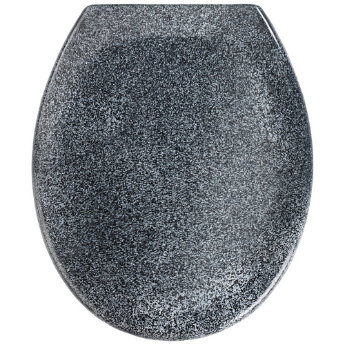 Wenko Premium WC-Sitz Ottana Granit, mit Absenkautomatik