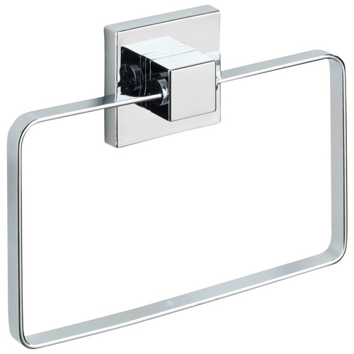 WENKO Handtuchring Vacuum-Loc Quadro, Befestigen ohne bohren