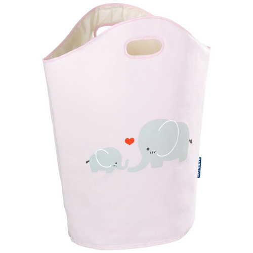 Wenko Wäschesammler Kids Elli 24 l, rosa