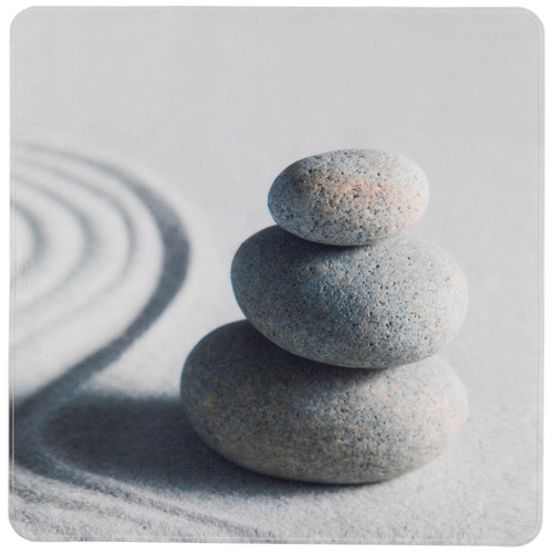 WENKO Duscheinlage Sand and Stone, B: 54 cm, L: 54 cm, 1-tlg.