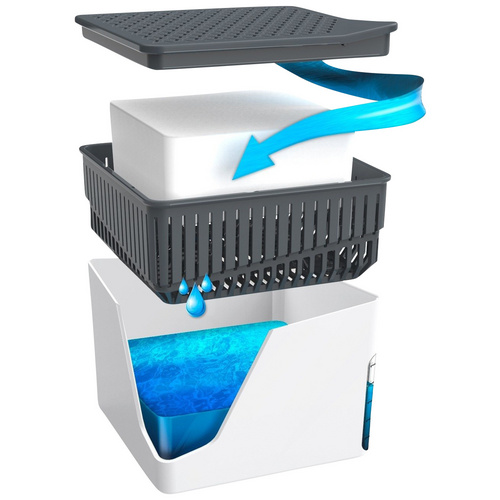 Thumbnail - WENKO Raumentfeuchter »Cube Orange «, 80 m³, BxHxT: 12 x 12 x 5 cm