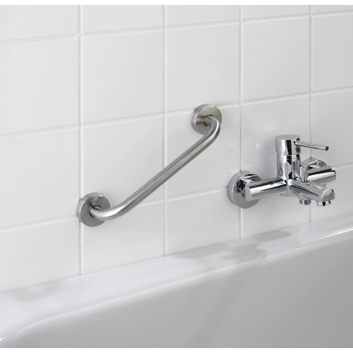 Thumbnail - WENKO Badewannengriff »Bosio«, Edelstahl, silberfarben