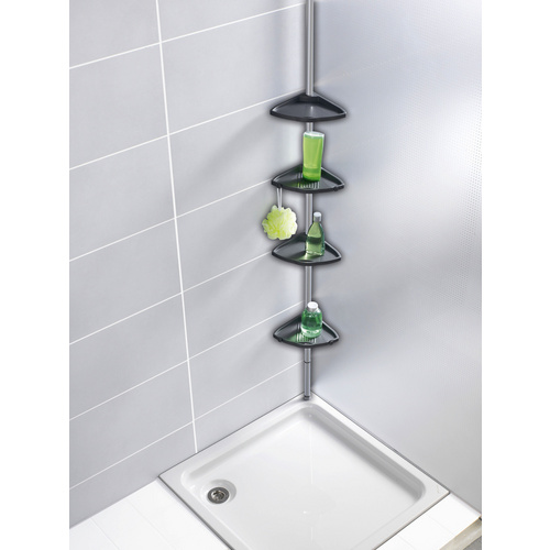 Thumbnail - WENKO Teleskop-Duschecke »Compact«, aluminium - silberfarben