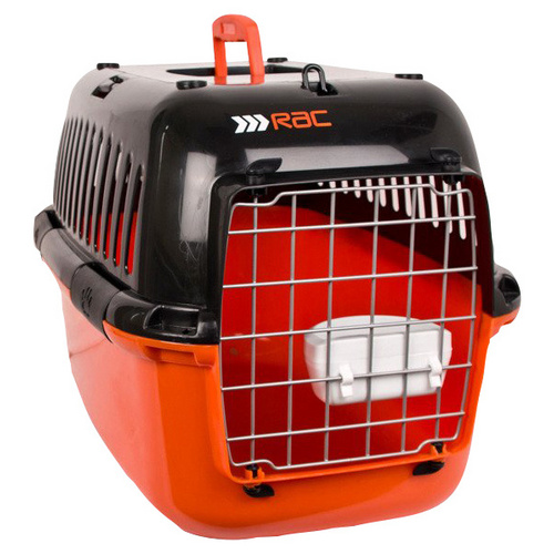 Transportbox, BxHxT: 50 x 30 x 30 cm, schwarz/orange