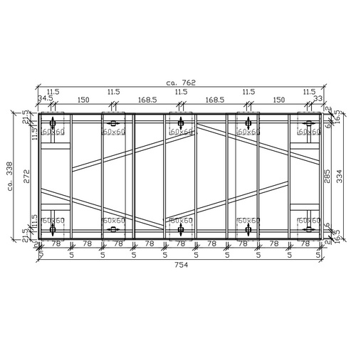 Mr. GARDENER Einzelcarport »Erding 2«,...