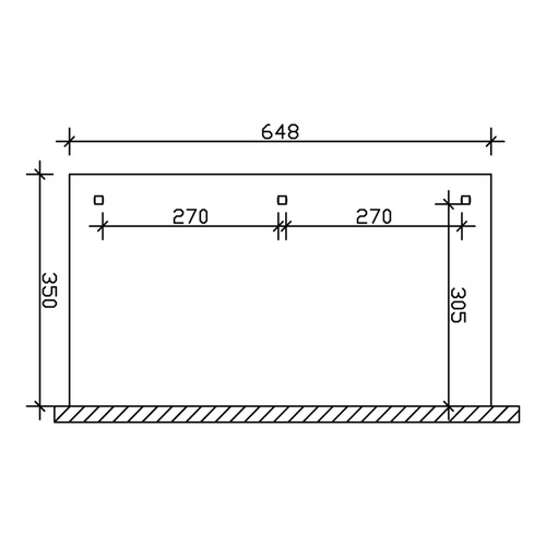 SKANHOLZ Terrassenüberdachung »Andria...