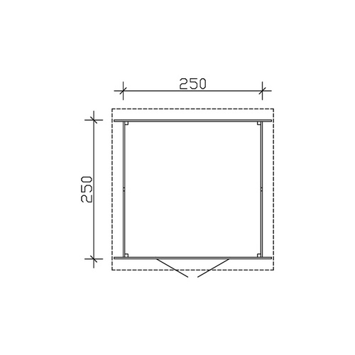 SKANHOLZ Gartenhaus »Venlo«, BxT: 290 ...