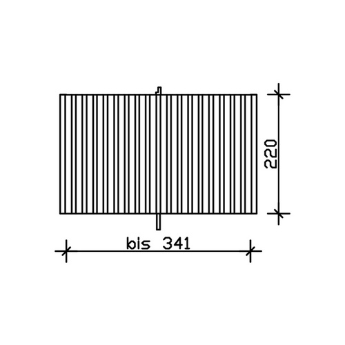 SKANHOLZ Rückwand, B x H: 78,5  x 220  ...