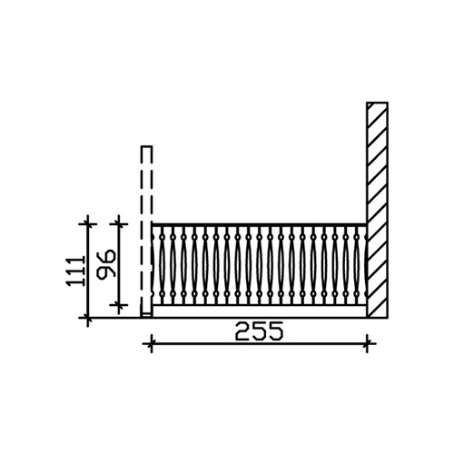 SKANHOLZ Seitenwand, B x H: 78,5  x 96  ...