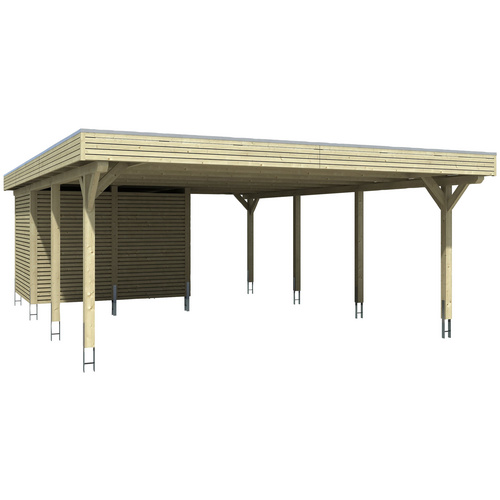 SKANHOLZ Carport »Spessart«, BxT: 611 ...