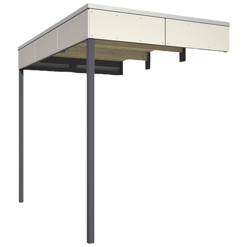 SKANHOLZ Schleppdach »Sydney, Perth, Melbourne, Brisbane 3 + 4«, Breite: 168 cm, Dach: Holz, telegrau | Holz SKANHOLZ Schleppdach »Sydney, Perth, Melbourne, Brisbane 3 + 4«, Breite: 168 cm, Dach: Holz, telegrau | Holz